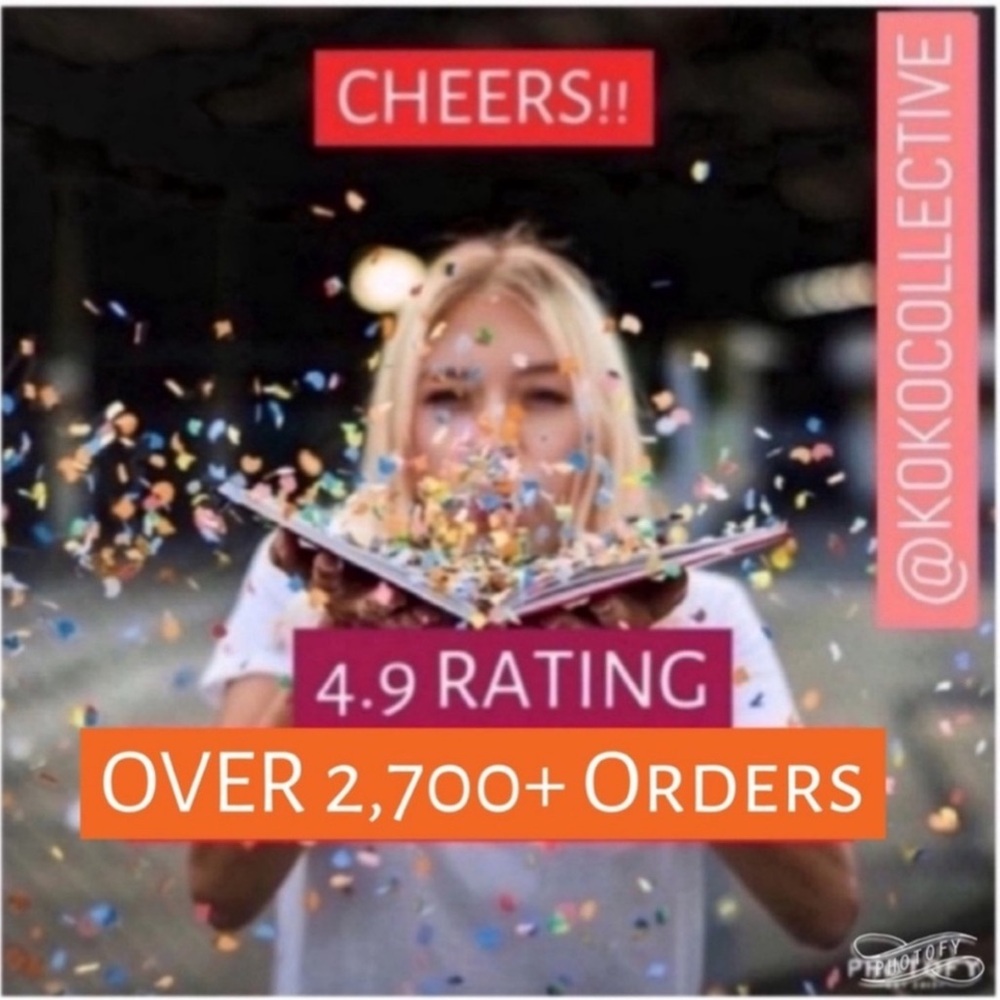 🍹CHEERS!!🍹4.9 RATING OVER 2,700+ ORDERS🍹 - Picture 1 of 8